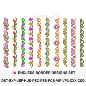 Border Embroidery Design