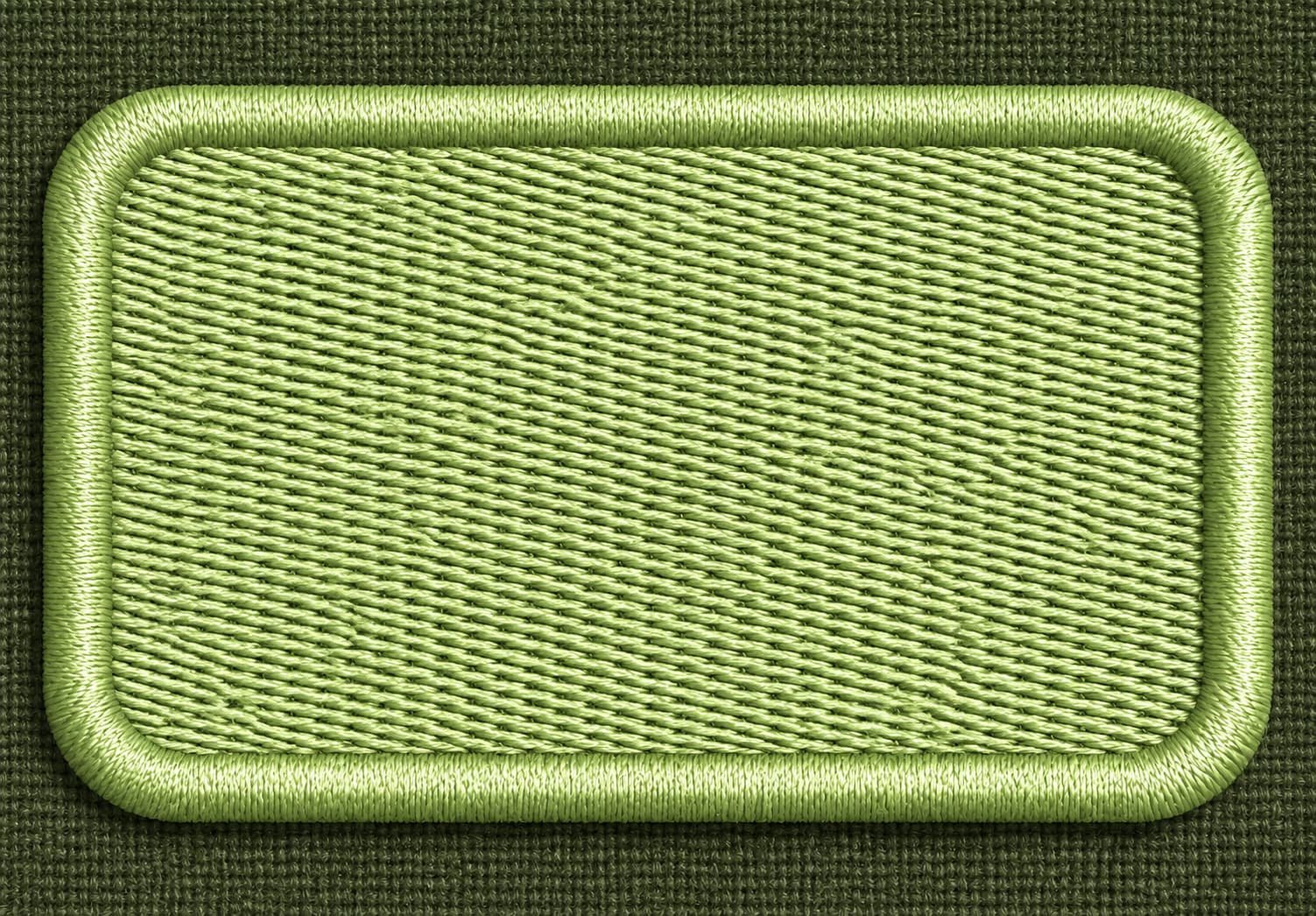 Rounded Rectangle Embroidery Design - Image 3