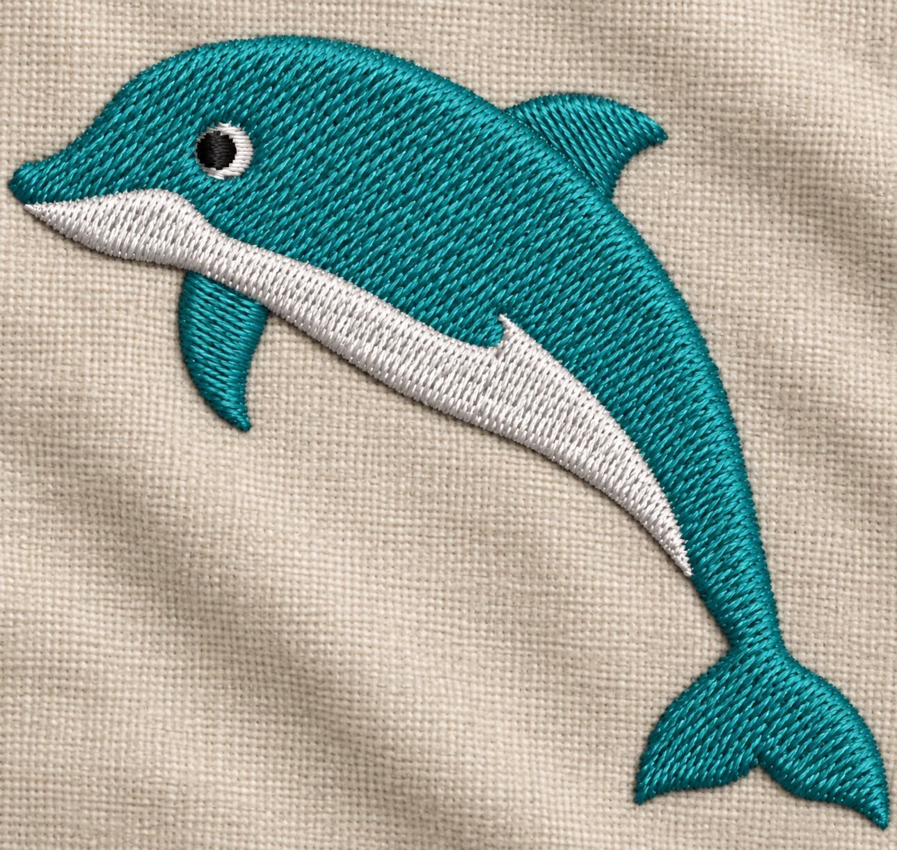 Dolphin Embroidery Design - Image 3