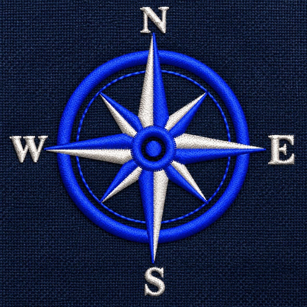Compass Embroidery design - Image 3