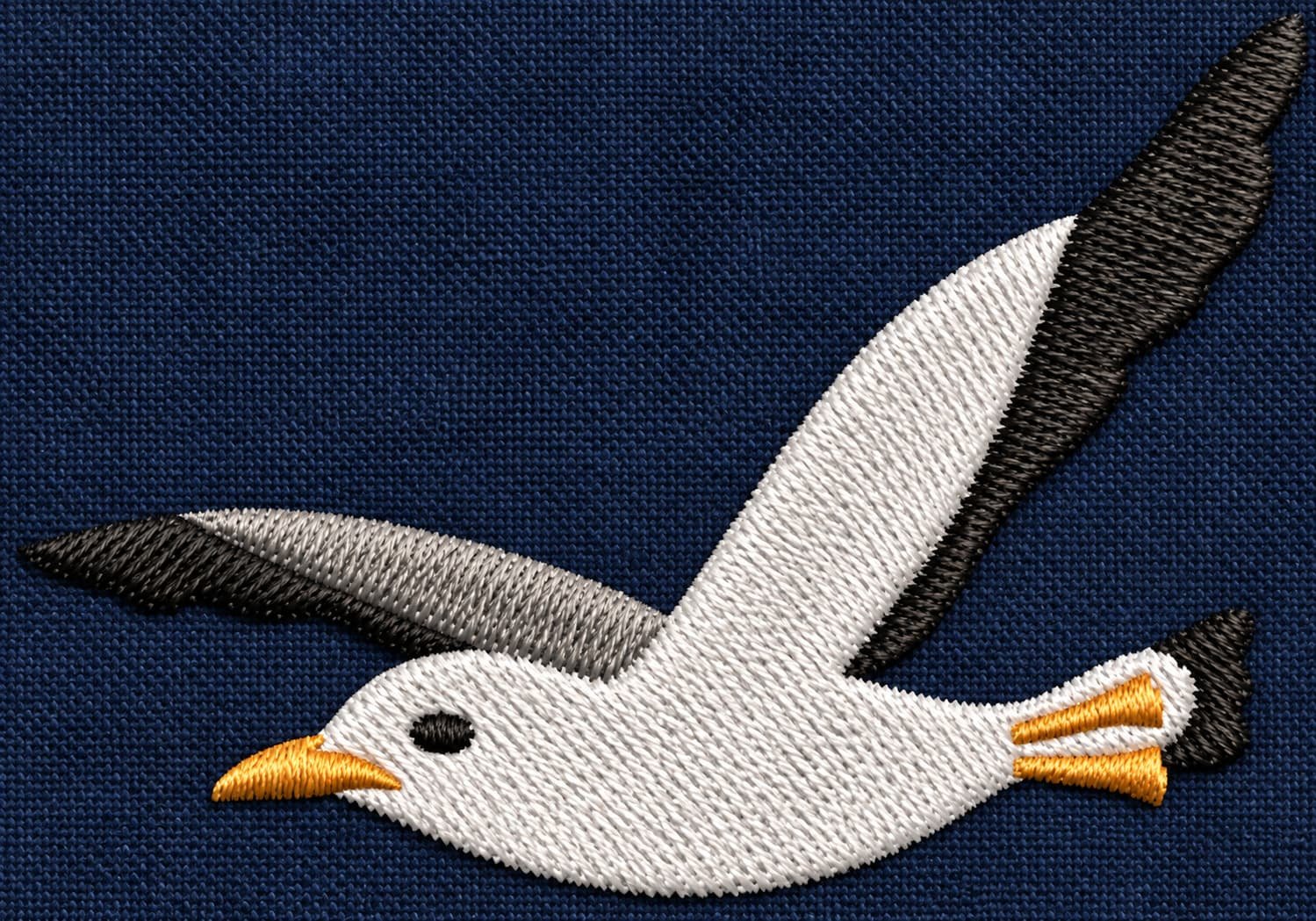Seagull Embroidery design - Image 3