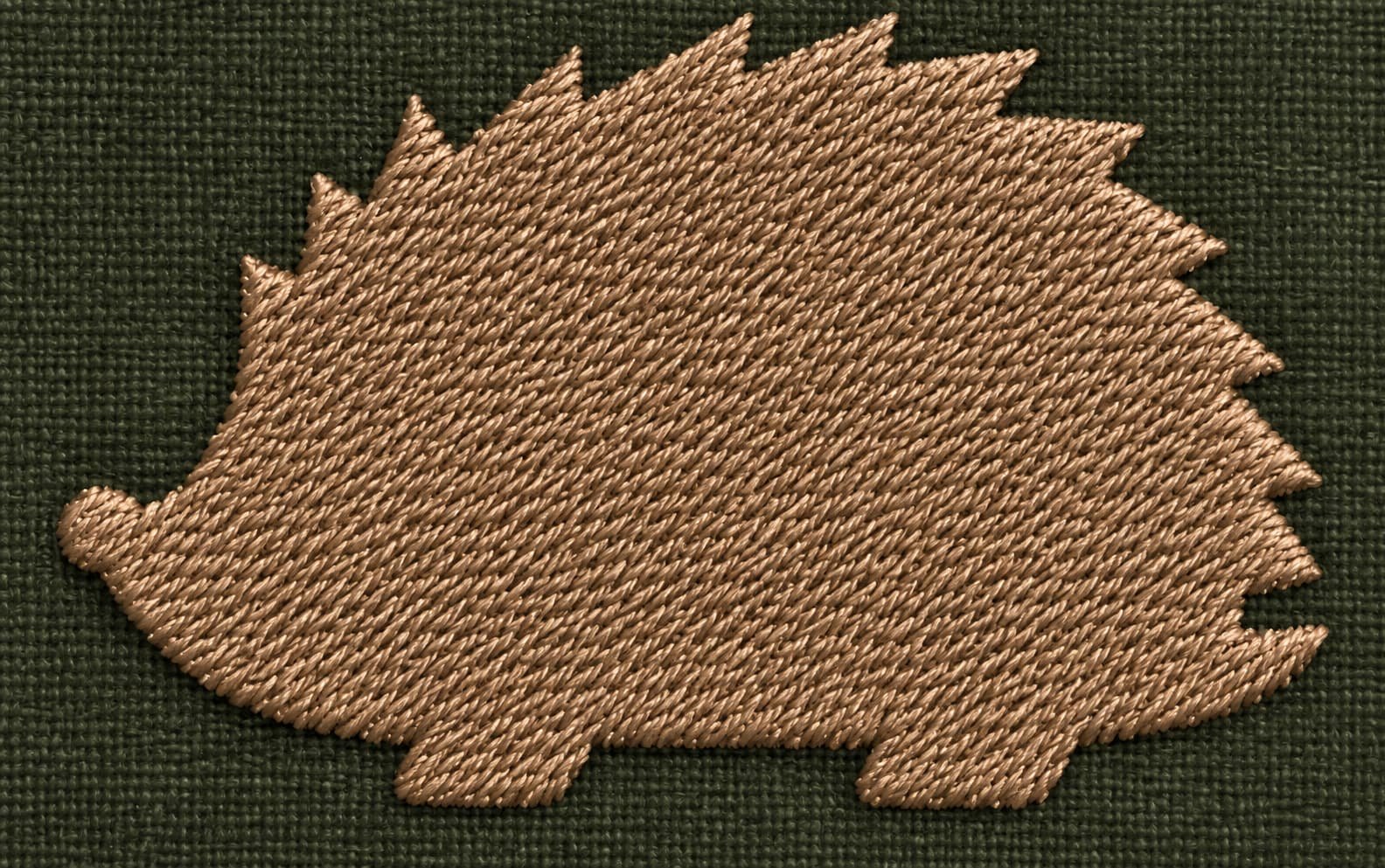 hedgehog embroidery design - Image 3