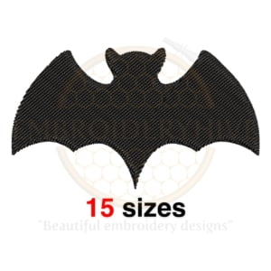 Buy Bat machine embroidery design