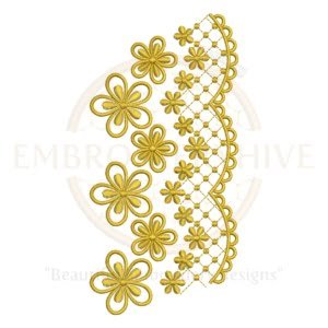 Buy border machine embroidery design