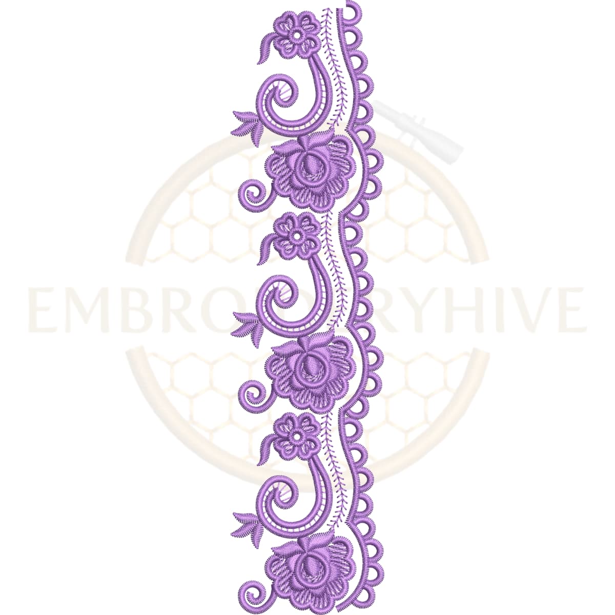 Buy Border Machine Embroidery Design