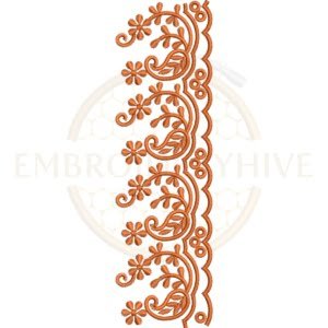 Buy border machine embroidery design