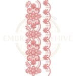 Buy border machine embroidery design