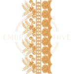 Buy border machine embroidery design