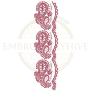 Buy border machine embroidery design