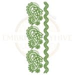 Buy border machine embroidery design