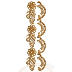 Buy border machine embroidery design