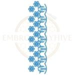 Buy border machine embroidery design