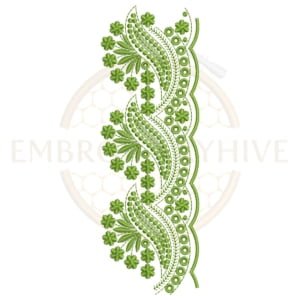 Buy border machine embroidery design