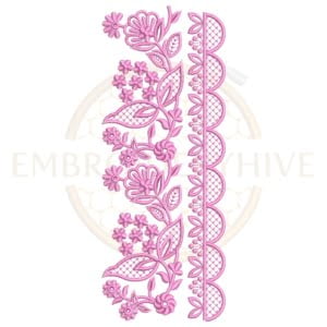 Buy border machine embroidery design