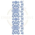 Buy border machine embroidery design