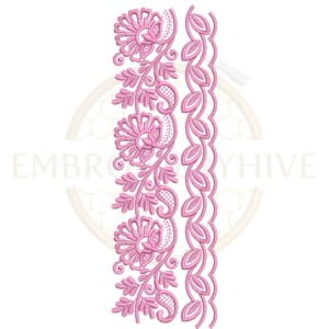 Buy border machine embroidery design