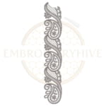 Buy border machine embroidery design
