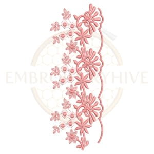 Buy border machine embroidery design