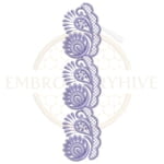 Buy border machine embroidery design