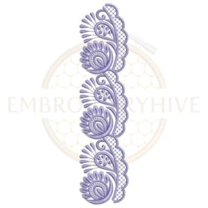 Buy border machine embroidery design