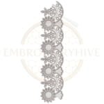 Buy border machine embroidery design