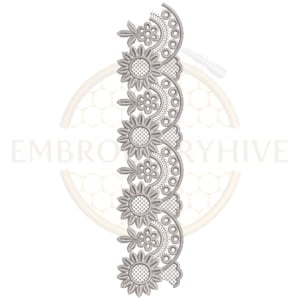 Buy border machine embroidery design