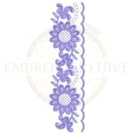 Buy border machine embroidery design
