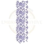 Buy border machine embroidery design