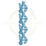 Buy border machine embroidery design