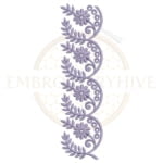 Buy border machine embroidery design