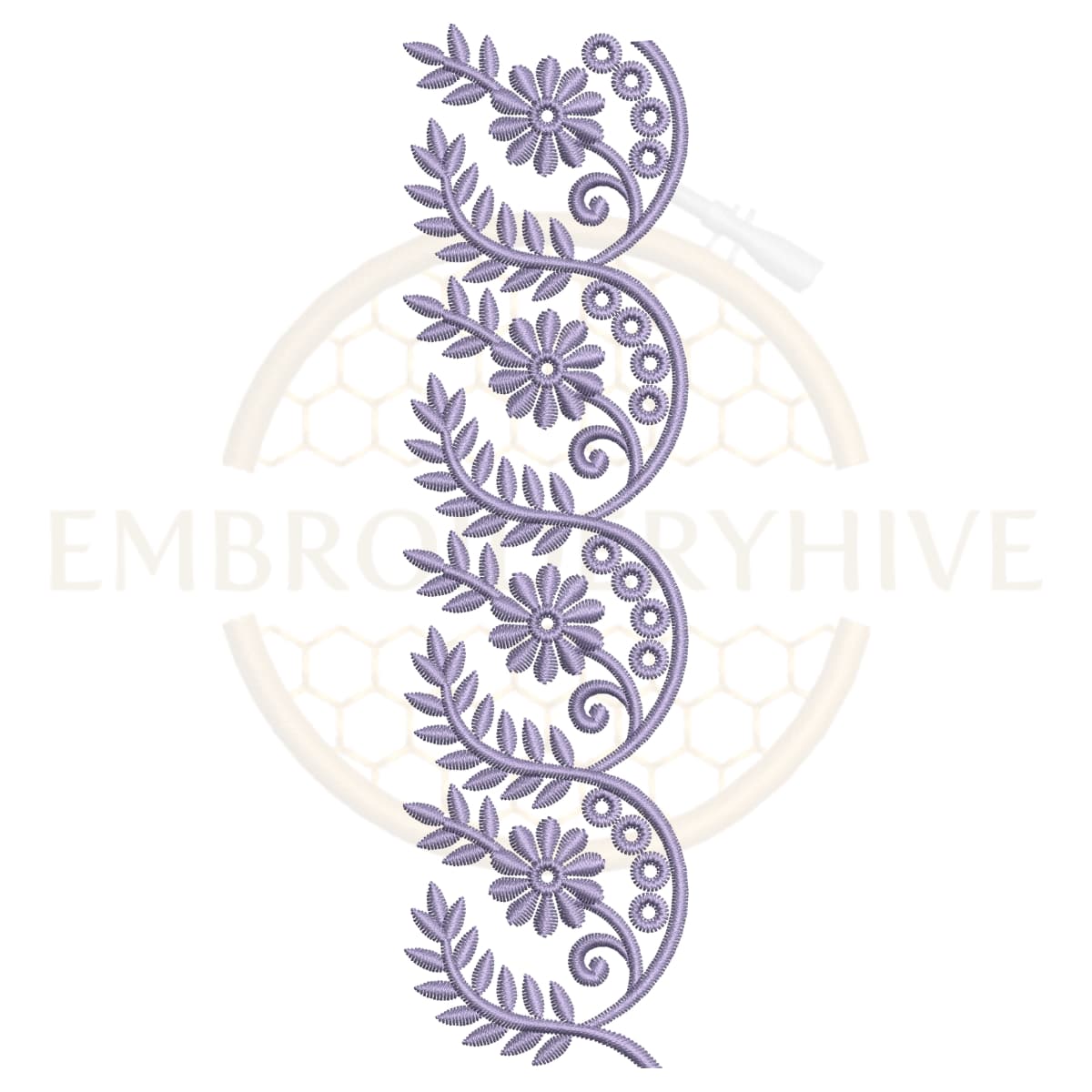 Buy border machine embroidery design