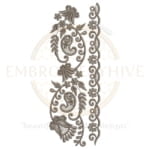 Buy border machine embroidery design