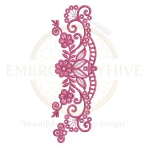 Buy border machine embroidery design