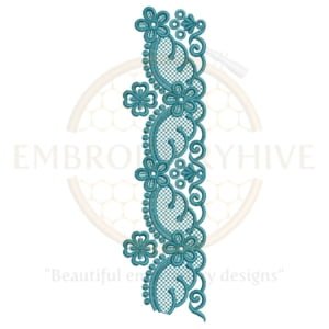 Buy border machine embroidery design