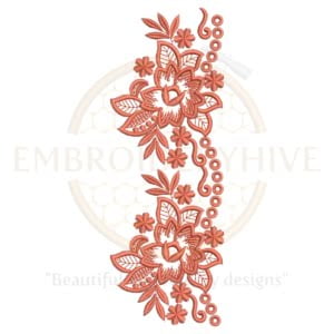 Buy border machine embroidery design