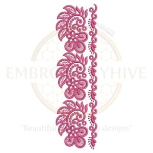 Buy border machine embroidery design