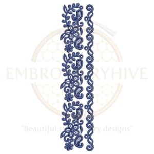 Buy border machine embroidery design