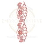 Buy border machine embroidery design