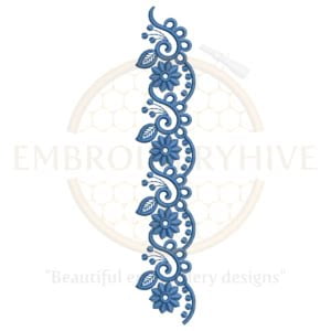 Buy border machine embroidery design