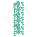 Buy border machine embroidery design
