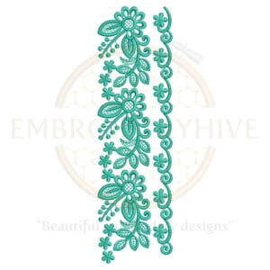 Buy border machine embroidery design