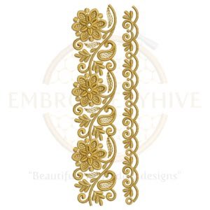 Buy border machine embroidery design