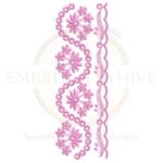 Buy border machine embroidery design