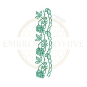 Buy border machine embroidery design