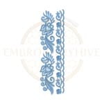 Buy border machine embroidery design