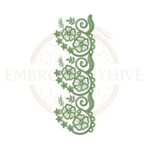 Buy border machine embroidery design