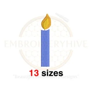 Buy Candle machine embroidery design