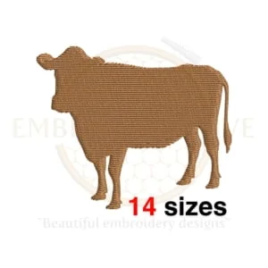 Buy Cow machine embroidery design