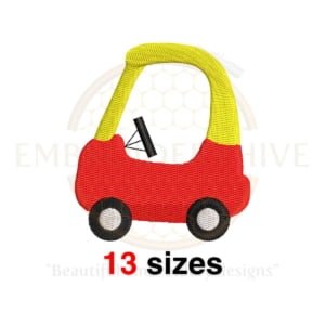 Buy Cozy Coupe Car embroidery design