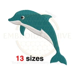 Buy Dolphin machine embroidery design